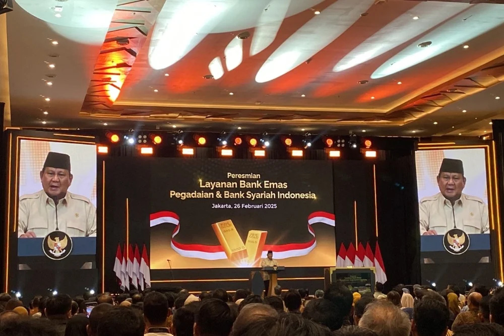 Resmi Diluncurkan Presiden Prabowo, BSI Jadi Bank Emas Syariah Pertama di Indonesia