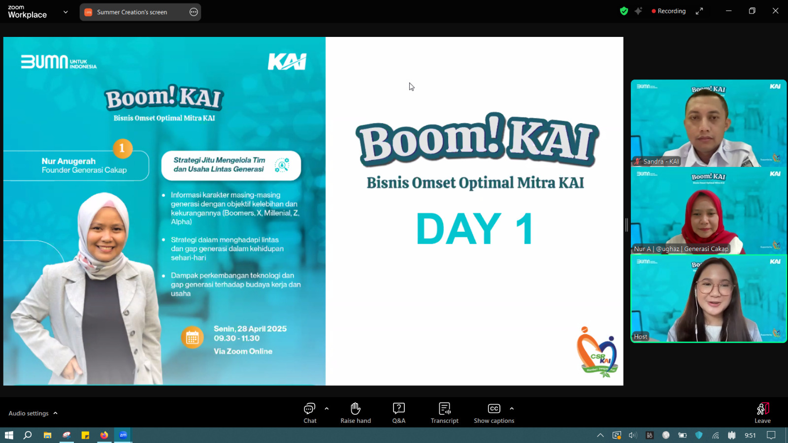 KAI Gelar Pelatihan Digital untuk UMKM, Siap Naik Kelas ke Era Digital